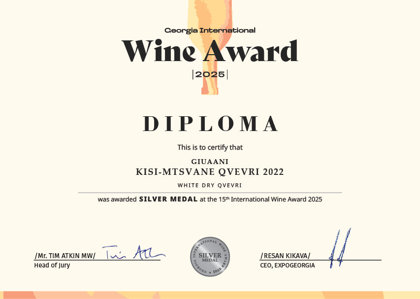 kisi mtsvane qvevri awards