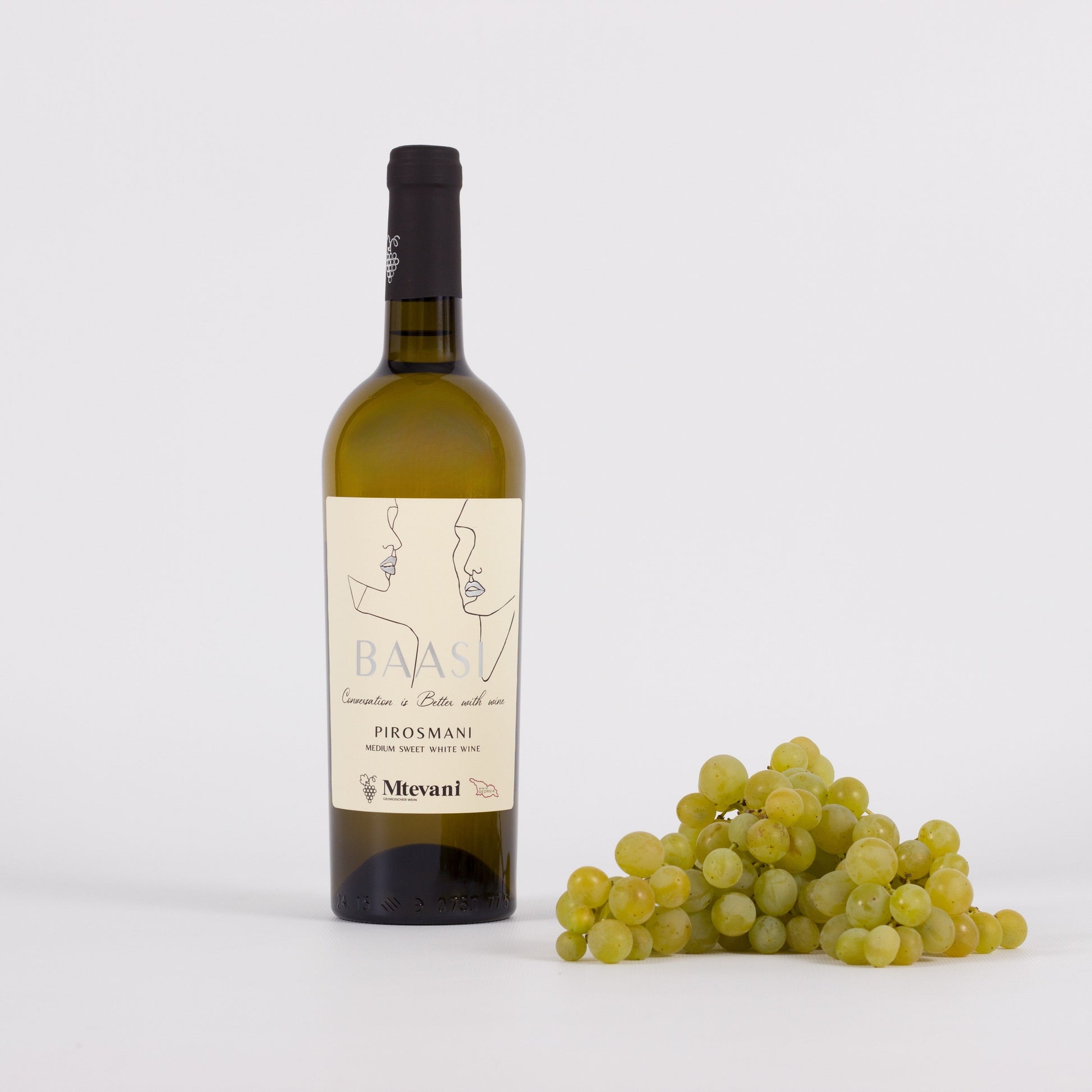 lieblicher georgischer Weißwein Pirosmani – mild, fruchtig & inspiriert vom Künstler