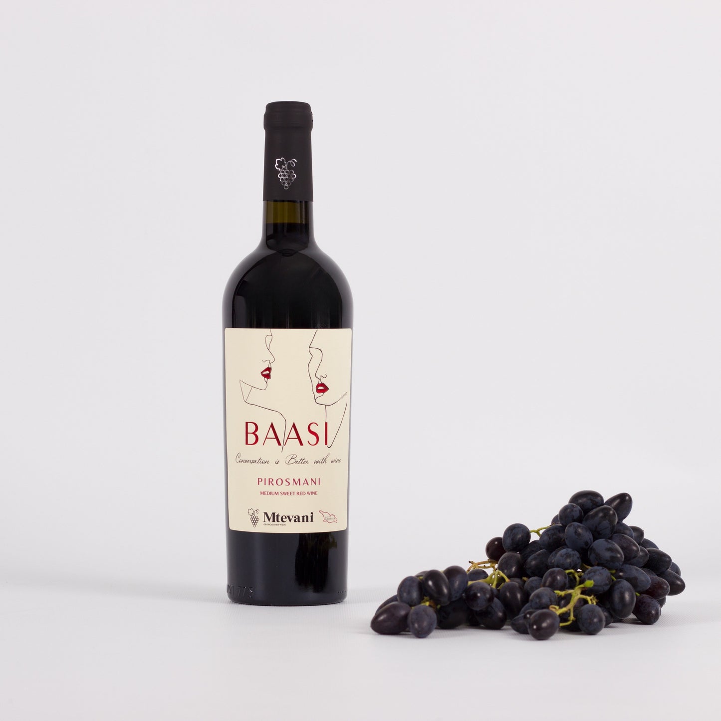 Pirosmani von Baasi –lieblichergeorgischer Saperavi Rotwein, fruchtig & samtig