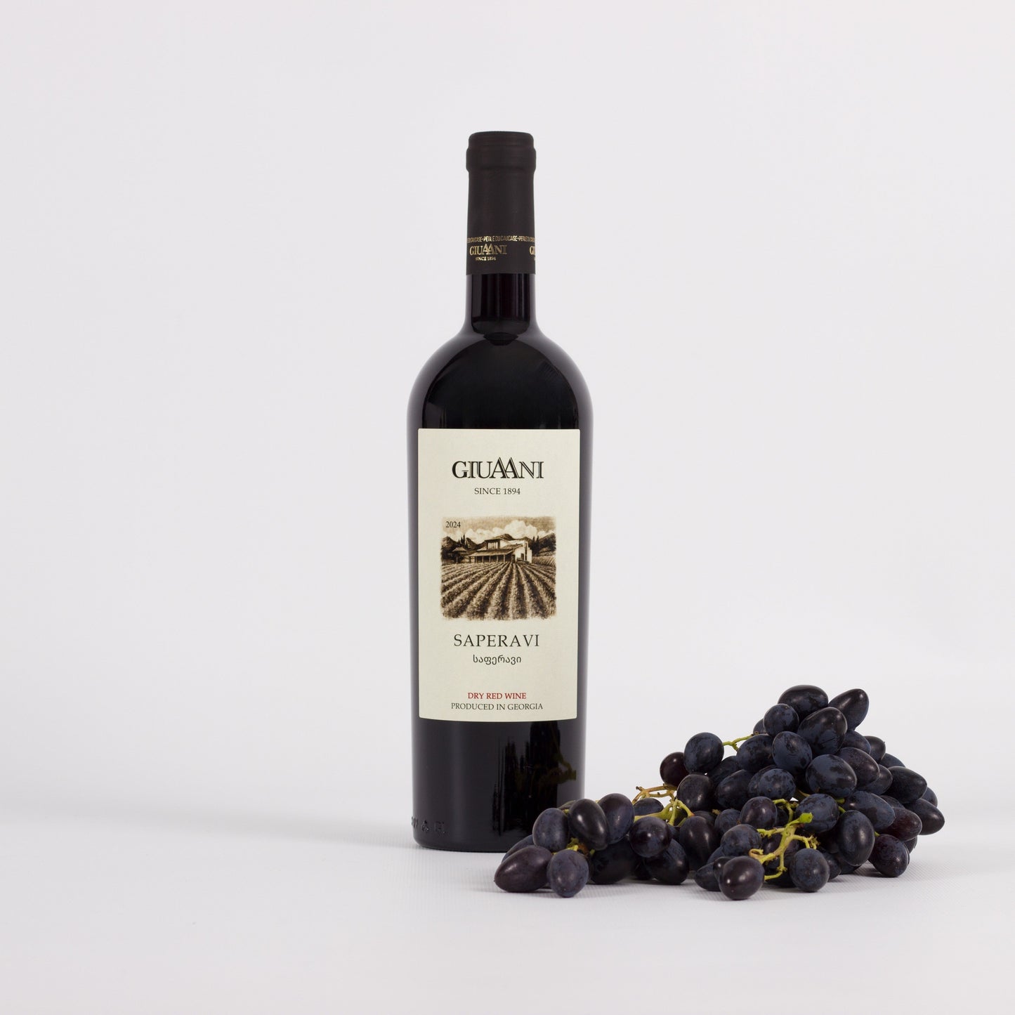 Saperavi Giuaani – Trockener Rotwein aus Georgien