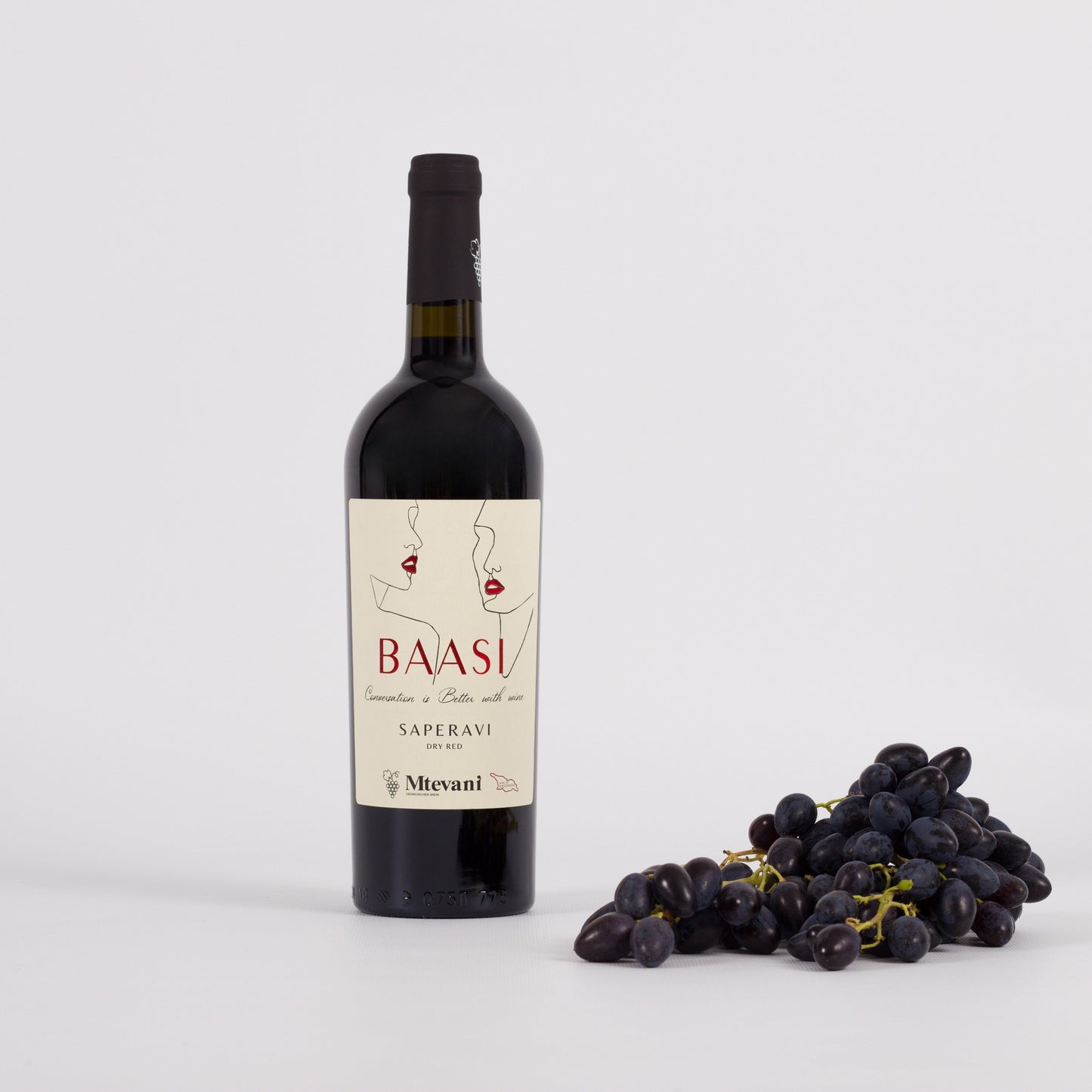 Baasi Saperavi – trockener georgischer Rotwein aus Kachetien online kaufen