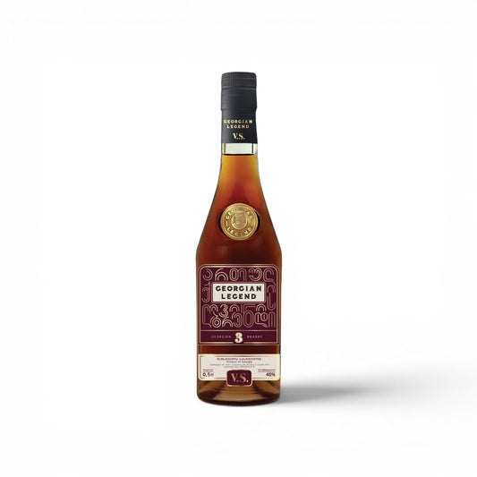 Georgian Legend V.S. Brandy 3 Jahre gereift – Premium Weinbrand aus Georgien mit 40 % Vol