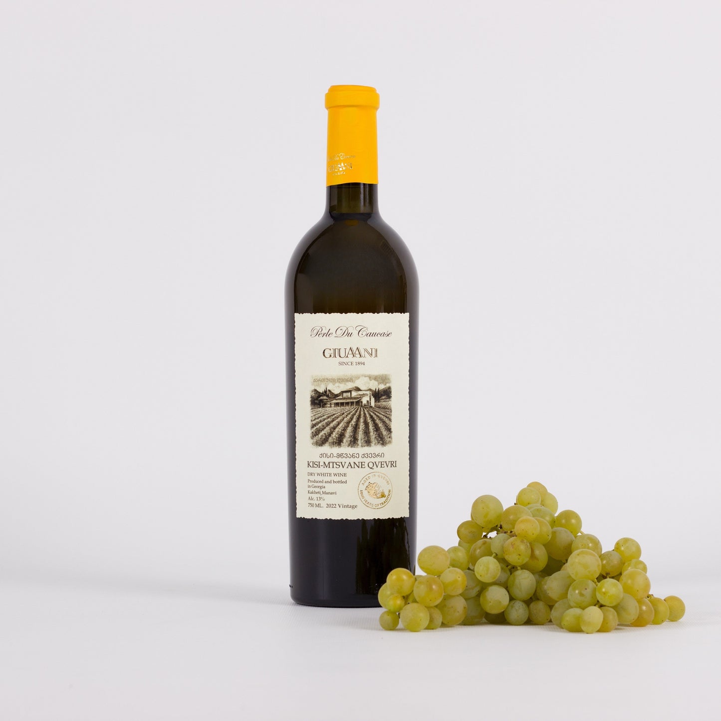 Qisi Mtsvane Qvevri 2019 – aromatischer georgischer Orangewein aus Qvevri online kaufen