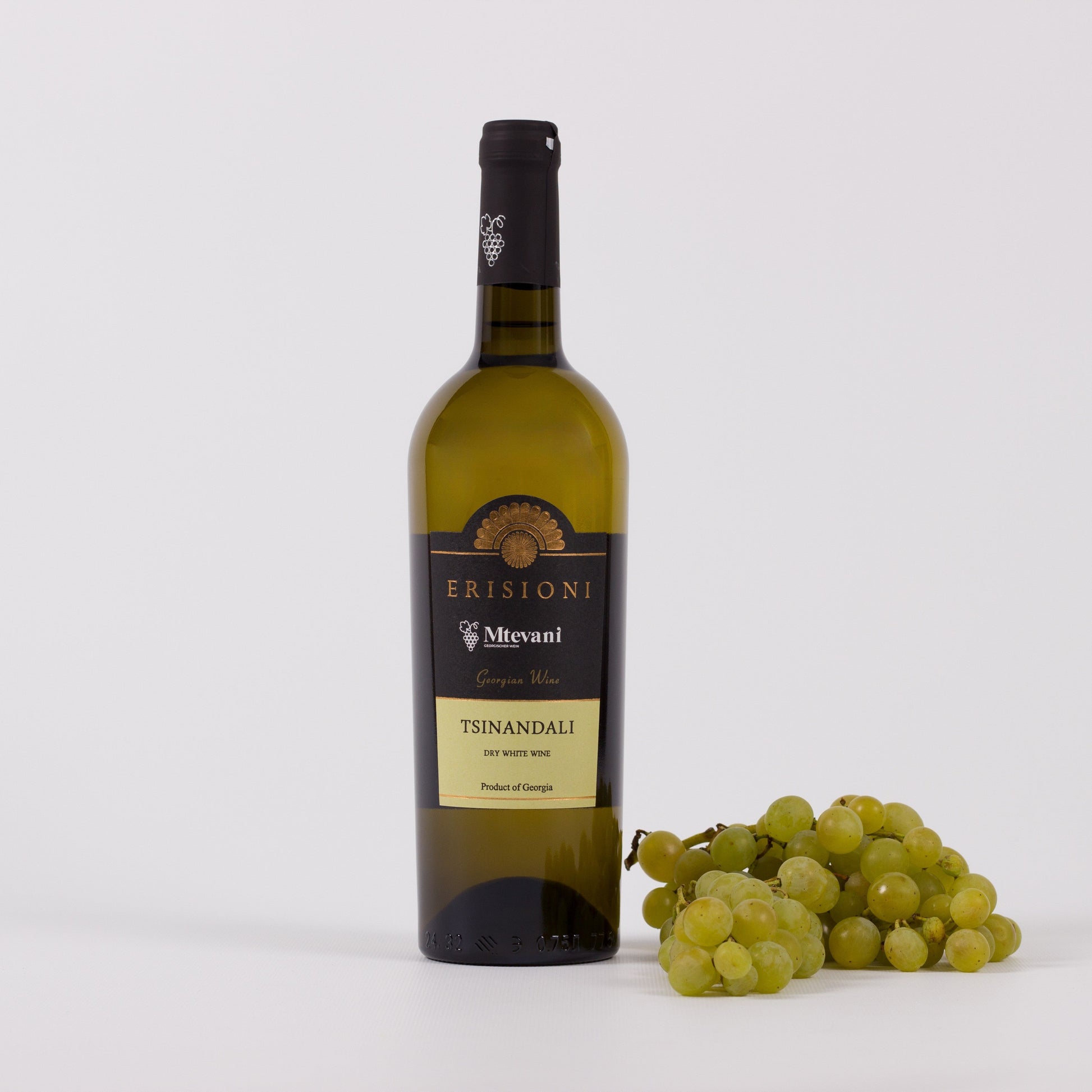 Tsinandali – trockener georgischer Weißwein aus Kachetien, hergestellt aus Rkatsiteli und Mtsvane, elegant und floral